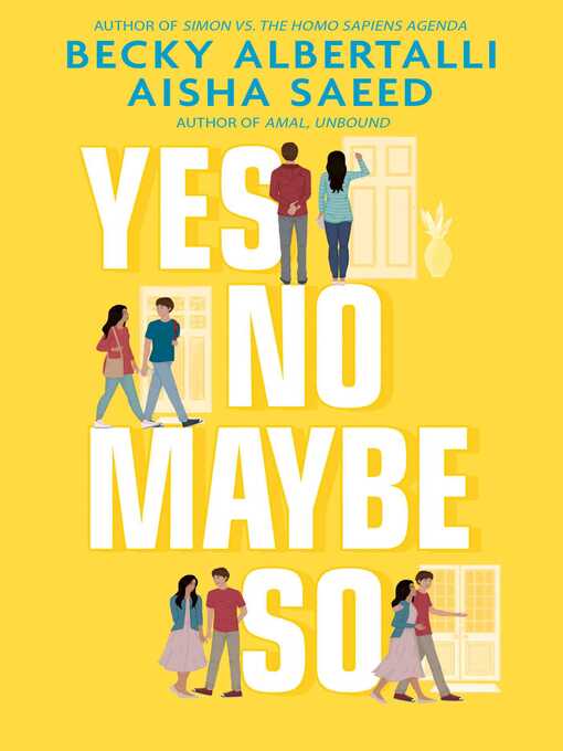 Title details for Yes No Maybe So by Becky Albertalli - Wait list